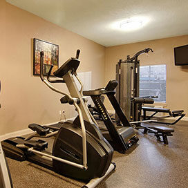 Exercise room at Best Western Plus Seawall Inn & Suites by the Beach