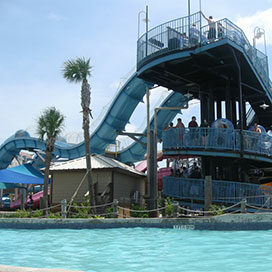 Schlitterbahn Water Park Galveston slide